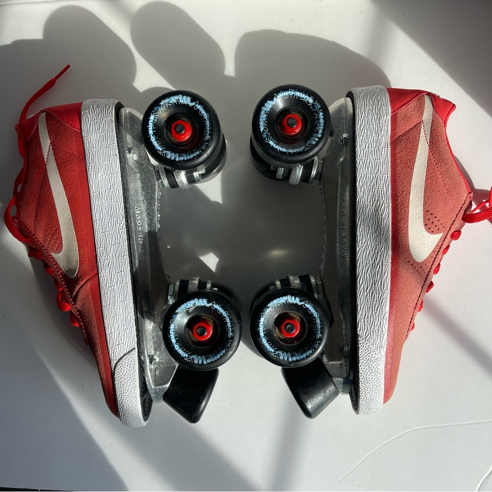 Nike Bruin Zoom Premium Sneaker RollerSkates Mango Men Size 8.5 - Picture 8 of 15